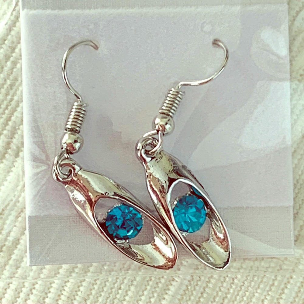 Crystal drop earrings